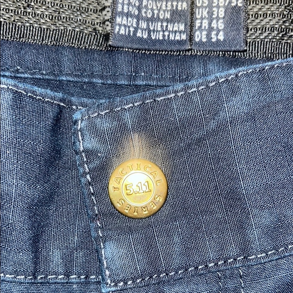 5.11 Tactical Series Navy Pants Size 38 x32 - Picture 9 of 10
